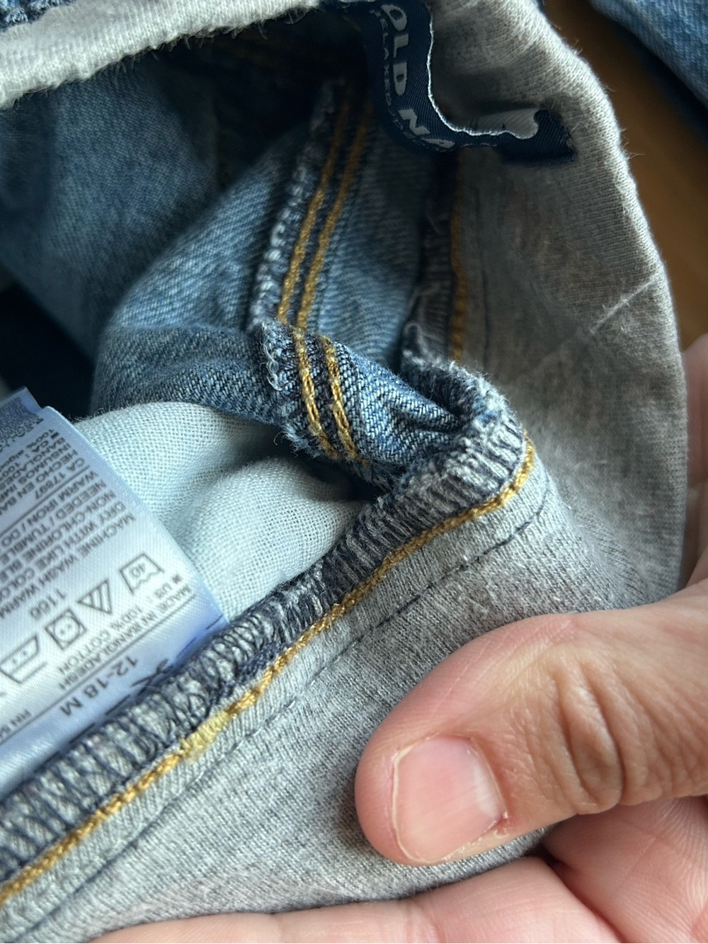 Baby boy toddler jeans bundle 12-18 months polar bear! Baby gap old navy - Picture 7 of 7